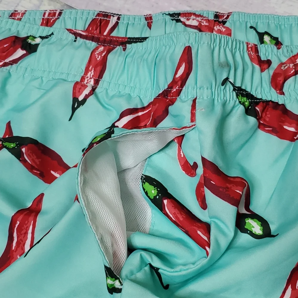 Men's Jake Austin Chili Pepper Swim Shorts